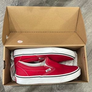 VANS Classic Slip-On 'Racing Red'